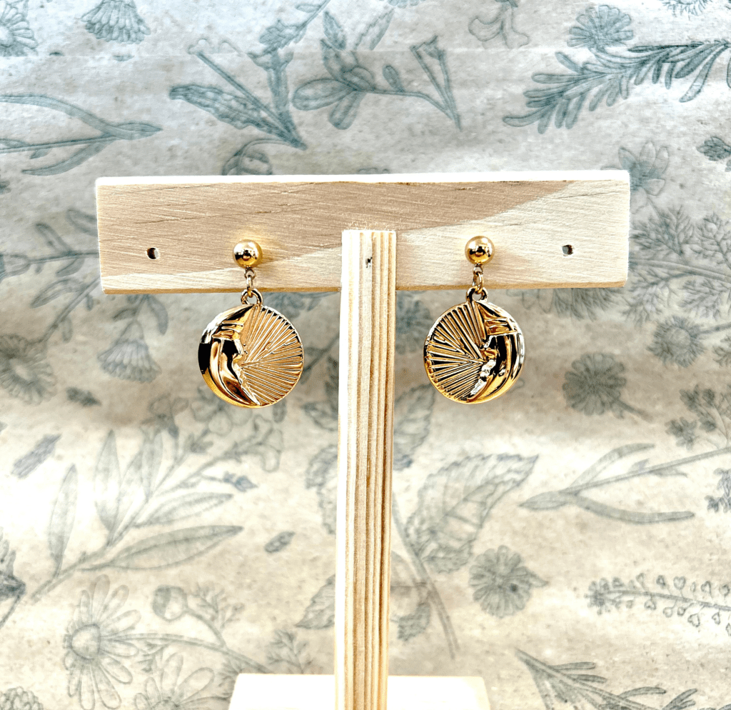 Boucle d'oreilles Or - Luna