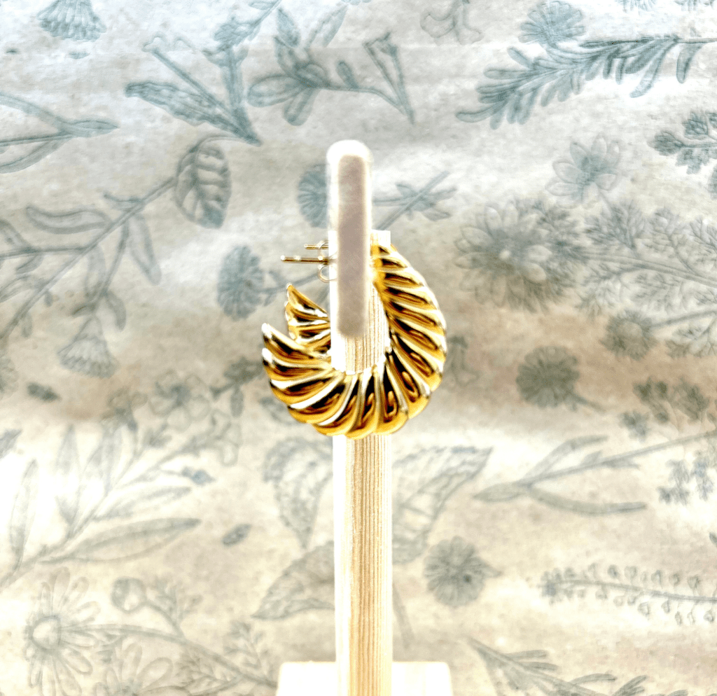 Boucle d'oreilles Or - Flora