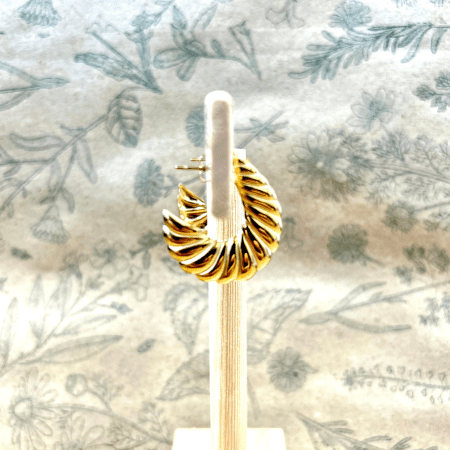 Boucle d'oreilles Or - Flora