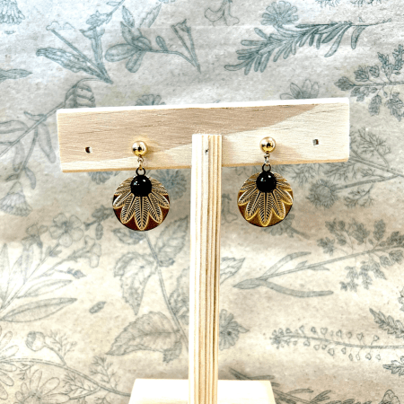 Boucle d'oreilles Or - Printania